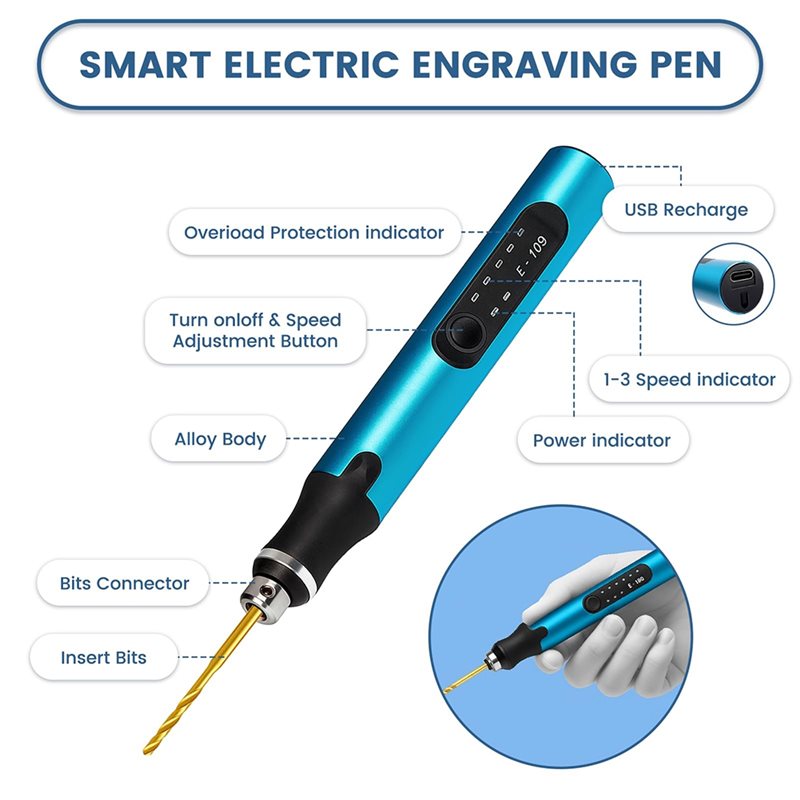AB13-Electric Speed Mini Drill - Jewelry Making Dc ulasan dan harga