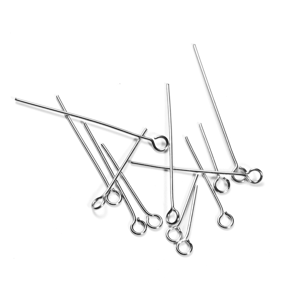 100Pcs 0.6mm Stainless Steel W - Jewelry Making Drill ulasan dan harga