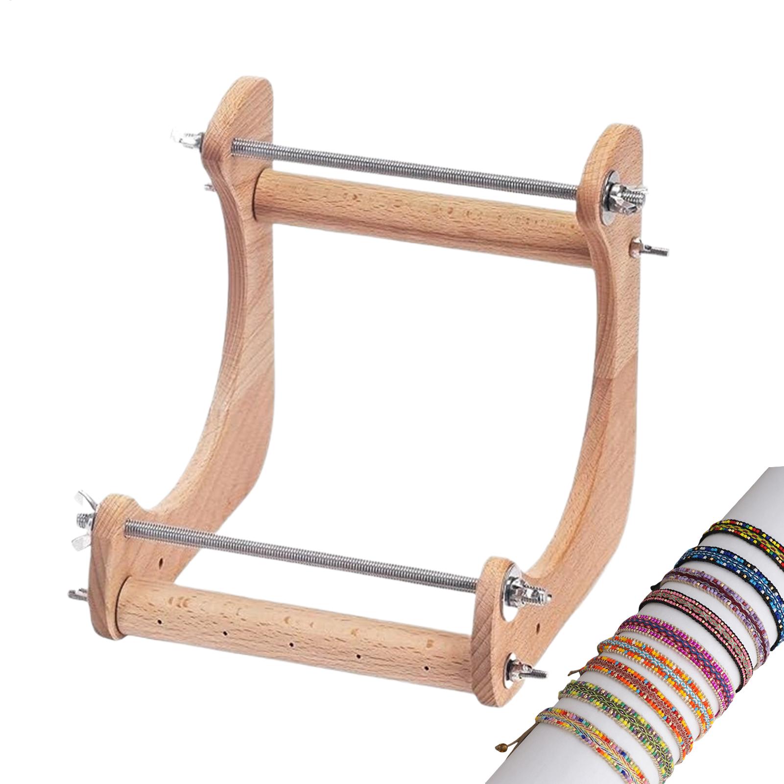 Wood Beading Loom Adjustable V - Jewelry Making Machines ulasan dan harga