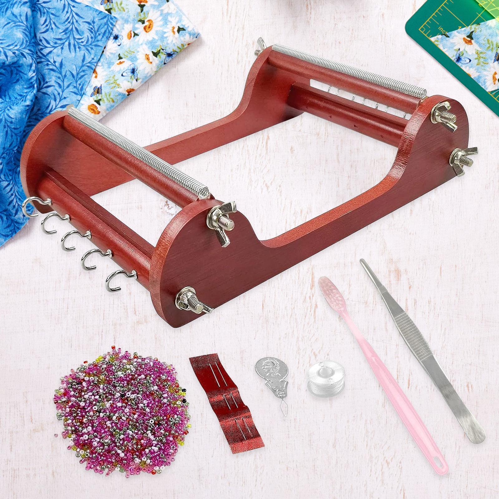 DIY Wooden Bead Loom Set for J - Jewelry Making Machines ulasan dan harga