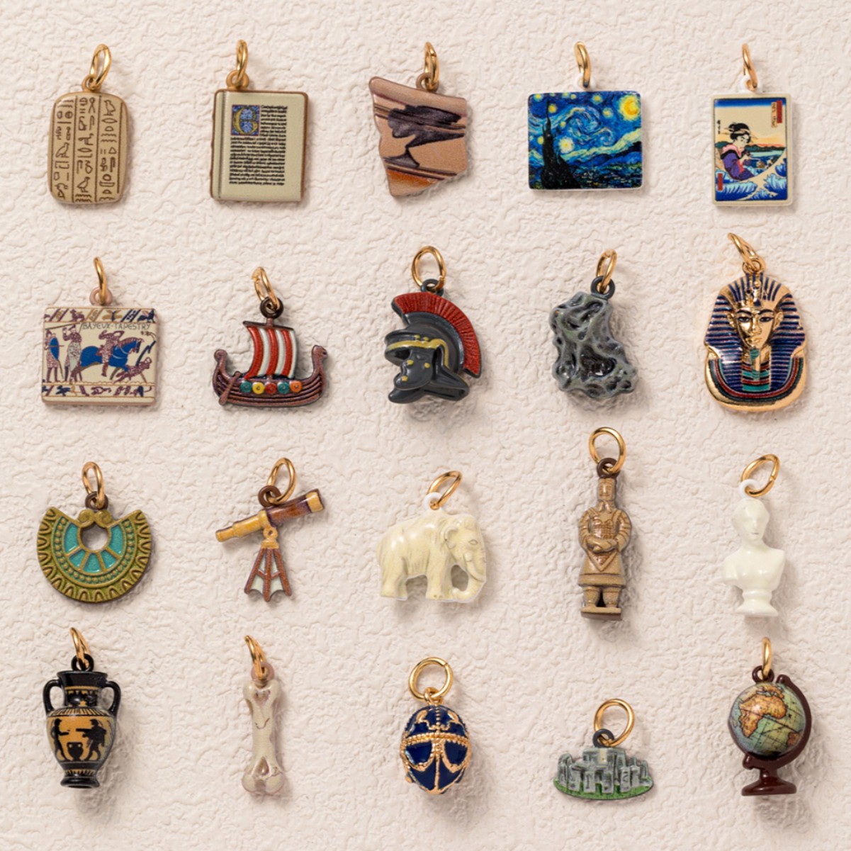 Mini World History Antique Fig - Jewelry Making History ulasan dan harga