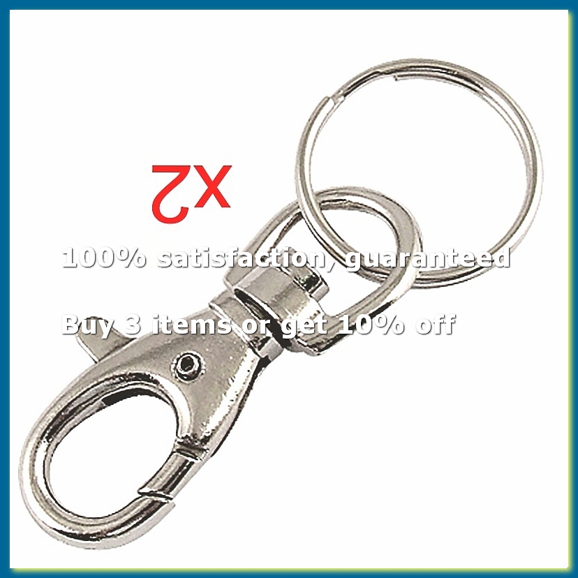 Silver Tone Metal Trigger Lobs - Lobster Clasp Silver ulasan dan harga