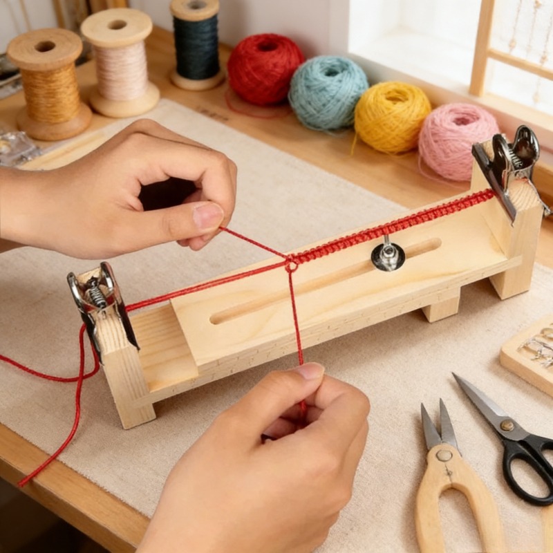Solid Wood Bracelet Weaving Fi - Jewelry Making Machines ulasan dan harga