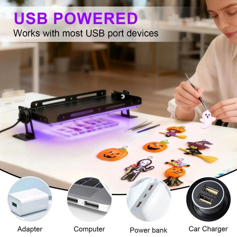 High Power LED UV Curing Lamp  - Jewelry Making Dc ulasan dan harga