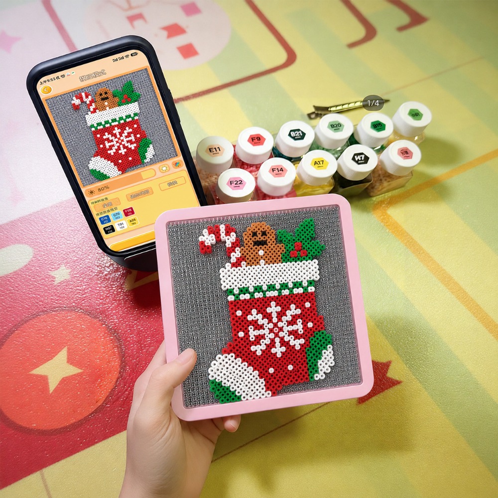 LED Smart Fuse Bead Pegboard,  - Jewelry Making Board ulasan dan harga