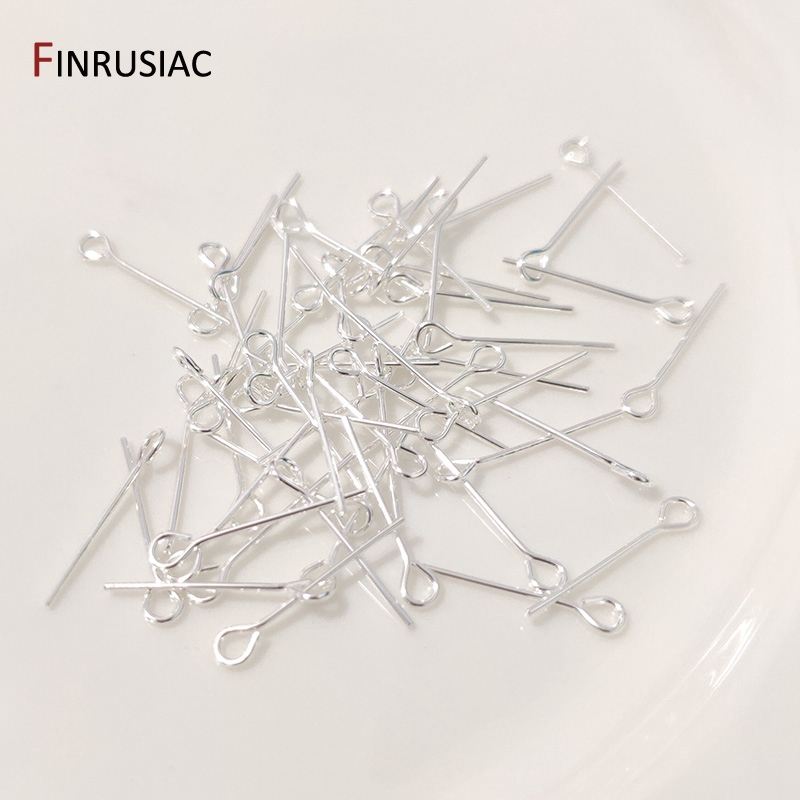 100 pcs Silver Plated Brass Me - Jewelry Making Drill ulasan dan harga