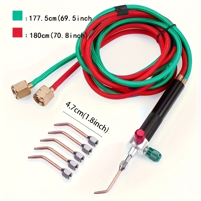 5 Tip Oxygen Welding Torch Kit - Jewelry Making Torch ulasan dan harga